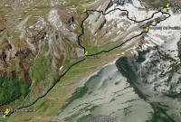Vista a�rea de la ruta